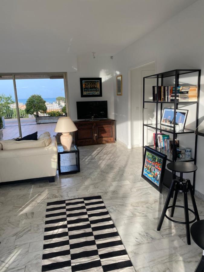 Panoramic Sea View Penthouse With Jacuzzi And 450 Sqm Terrace Διαμέρισμα Αντίμπ Εξωτερικό φωτογραφία